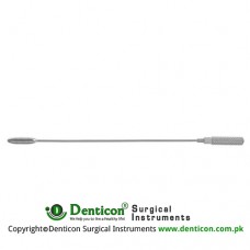DeBakey Vascular Dilator Malleable Stainless Steel, 19 cm - 7 1/2" Diameter 9.0 mm Ø